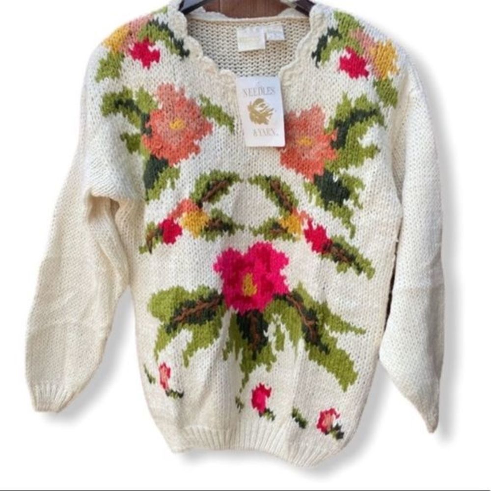Vintage‎ Needles & Yarn Sweater NWT